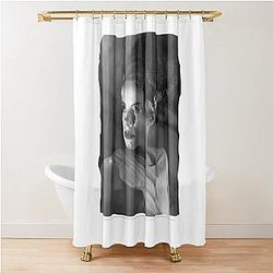 Universal Monsters Bride Frankenstein Classic Portrait Shower Curtain