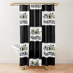 Universal Monsters Shower Curtain