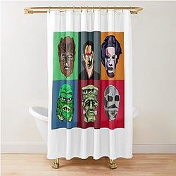 Universal Monsters Shower Curtain