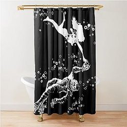 Love at Sight is a Good Thing Even for Monsters Show Off Your Love for Universal Monsters with Kay and Creature Design on Shirts Stickers Hoodies More Shower Curtain