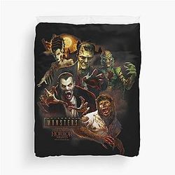 Halloween Horror Nights Universal Monsters Duvet Cover
