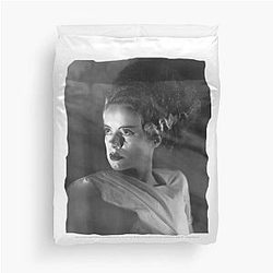 Universal Monsters Bride of Frankenstein Classic Portrait Duvet Cover