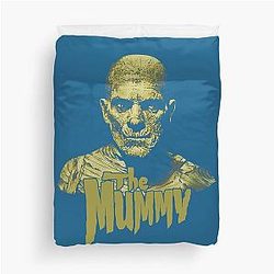 Universal Monsters The Mummy Dark Portrait Duvet Cover