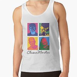 Universal Monsters Classic Box Tank Top