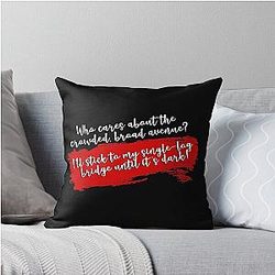 Wei Wuxian Single Log Bridge The Untamed Throw Pillow