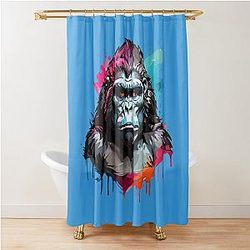 Untamed Spirit Shower Curtain
