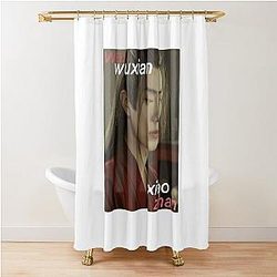Birthday Gift The Untamed Wei Wuxian Xiao Zhan Shower Curtain