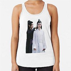 Graphic Racerback Tank Top for Women