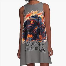 Unstoppable Unchained A-Line Dress