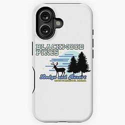 Until Dawn - Blackwood Pines Lodge iPhone Tough Case