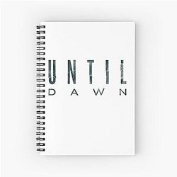 Until Dawn Spiral Notebook