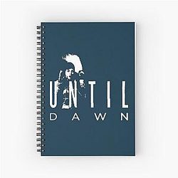 Until Dawn Advertising Spiral Notebook
