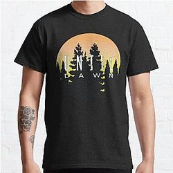 Until Dawn Famous Wendigo Horror Movie Actors Watch Suspense And Attractive  Classic T-Shirt
