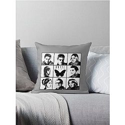 Until dawn - main characters  Throw Pillow