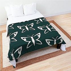 Until Dawn Hannah Butterfly Tattoo Comforter