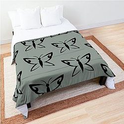 Until Dawn Hannah Butterfly Tattoo Comforter
