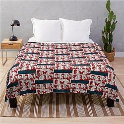until dawn characters - red  Throw Blanket