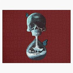 Until dawn - skull and butterflies  Jigsaw Puzzle