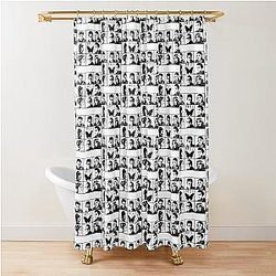 Until dawn - main characters  Shower Curtain