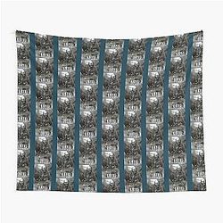 Until Dawn - Psycho Poster  Tapestry