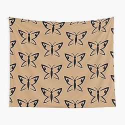 Until Dawn Hannah Butterfly Tattoo Tapestry