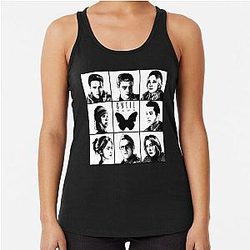 Until dawn - main characters   Racerback Tank Top