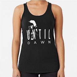 Until Dawn Advertising Racerback Tank Top