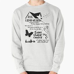 THE PAST IS BEYOND OUR CONTROL - UNTIL DAWN Pullover Sweatshirt