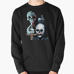 Pixel Until Dawn Famous Horror Movie Actors Watch Suspense And Attractive  Pullover Sweatshirt