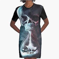 Until Dawn Graphic T-Shirt Dress