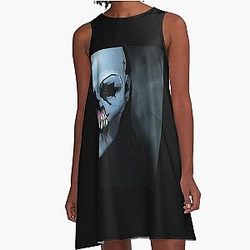 Until Dawn Masked Maniac A-Line Dress