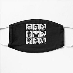 Until dawn - main characters Classic T-Shirt Flat Mask