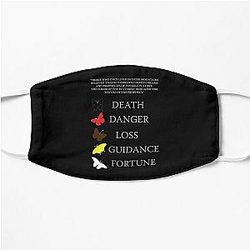 Totembutterflies meanings - until dawn  Flat Mask