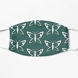 Until Dawn Hannah Butterfly Tattoo Flat Mask
