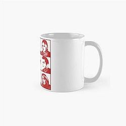 until dawn characters - red Classic Mug