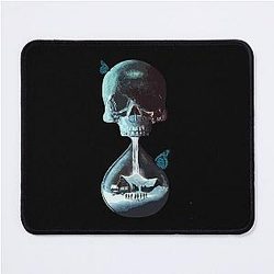 Until dawn - skull and butterflies  Mouse Pad