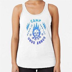 Unus Annus Tank Tops - Unus Annus Camp Racerback Tank Top RB0906
