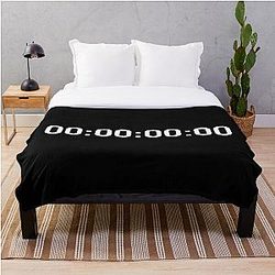 Unus Annus Bedding Sets -  The End Timer Throw Blanket RB0906