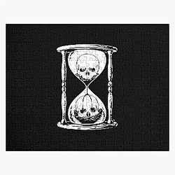 Unus Annus Puzzles - Unus Annus Hourglass Skull Jigsaw Puzzle RB0906