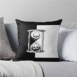 Unus Annus Pillows - Unus Annus Half and Half Logo Throw Pillow RB0906