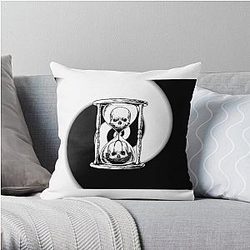 Unus Annus Pillows - Unus Annus hourglass Throw Pillow RB0906