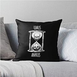 Unus Annus Pillows - Unus Annus hourglass Throw Pillow RB0906