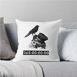 Unus Annus Pillows - Unus Annus 365:00:00:00 Throw Pillow RB0906