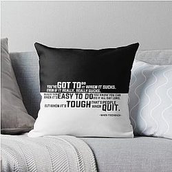 Unus Annus Pillows - Unus Annus Quote Throw Pillow RB0906