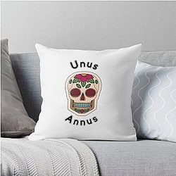 Unus Annus Pillows - Unus Annus Illustration and Designs Throw Pillow RB0906