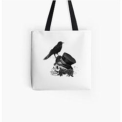 Unus Annus Bags - Unus Annus Bird All Over Print Tote Bag RB0906