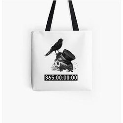 Unus Annus Bags - Unus Annus 365:00:00:00 All Over Print Tote Bag RB0906