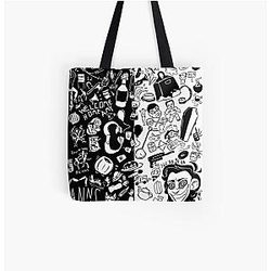 Unus Annus Bags - Unus Annus  All Over Print Tote Bag RB0906