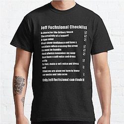 Unus Annus T-Shirts - Jeff Fuchsional Checklist Classic T-Shirt RB0906