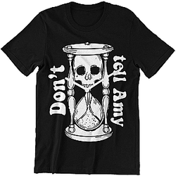 Unus Annus Skull Hourglass Dont Tell Amy T-Shirt
